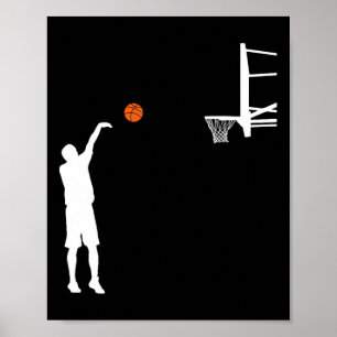 Bysketbyll Player Coach Team Byller Shot Bbyll Spo Poster