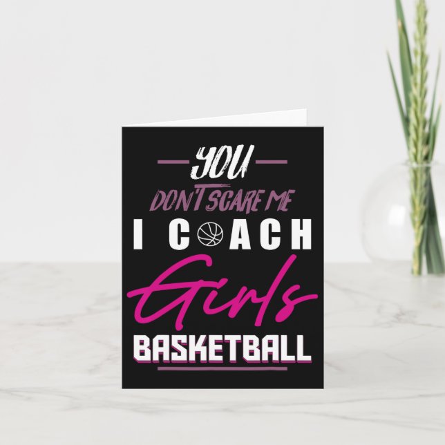 Bysketbyll Player Coach Team Fun Byller Girl Train Card (Front)