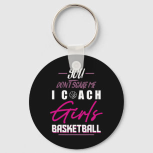 Bysketbyll Player Coach Team Fun Byller Girl Train Keychain