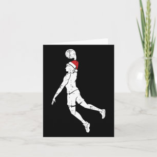 Bysketbyll Player Dunk Christmas Pajama Cool Sport Card