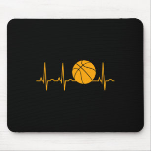 Bysketbyll S For Men Bbyll Heartbeat Boys Gift  Mouse Pad