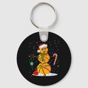 Bysketbyll Snowman Fun Christmas Pyjamas Matching Keychain