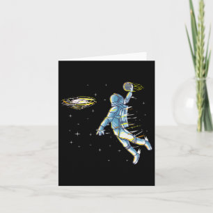 Bysketbyll Space Astronaut Slam Dunk Jam Sports Hu Card