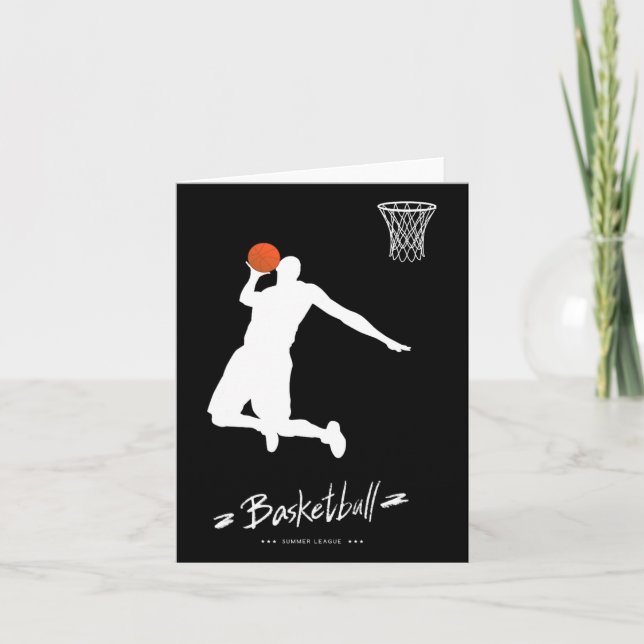 Bysketbyll Usa - Summer League Bysketbyll Lover  Card (Front)