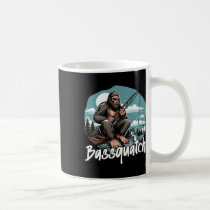 Byssquatch! Funny Fishing Outdoor Retro Fisherman Coffee Mug