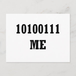 Byte me postcard