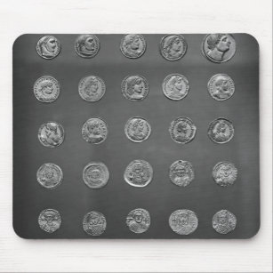 Byzantine and Roman coins, 04-10th century Mouse Pad