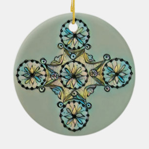 Byzantine Cross Ornament