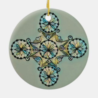 Byzantine Cross Ornament