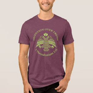 Byzantine Eagle Tradition Over Trend Tee