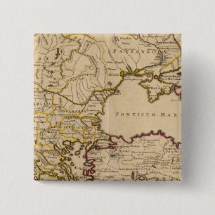 Byzantine Empire 2 Inch Square Button
