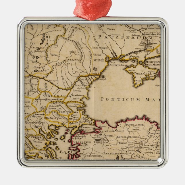 Byzantine Empire Metal Ornament (Front)