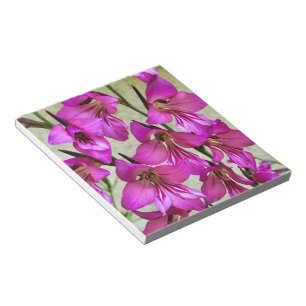 Byzantine Gladiolus Notepad