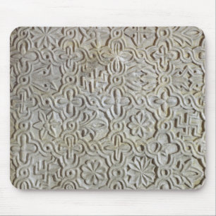Byzantine slab with cruciform decoration, 12th-14t mouse pad