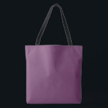Byzantium Solid Plain Colour Tote Bag<br><div class="desc">Classy classic simple trendy colour. Colourful one work with lots of variant colours.
you can see in the galaxy, space and sure natural wildlife.
Hex No: 763D6A</div>