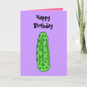 BZ - Drôle Picket Carte d'anniversaire
