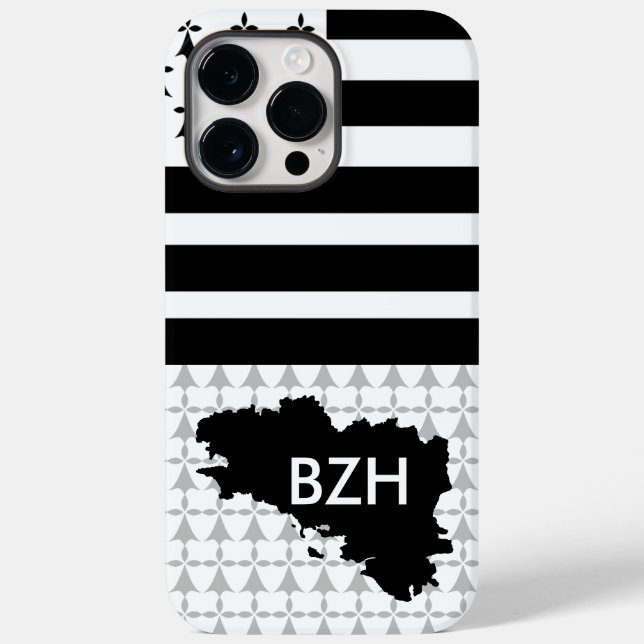 BZH shell for breizh lovers v2 for Iphones Case-Mate iPhone Case (Back)