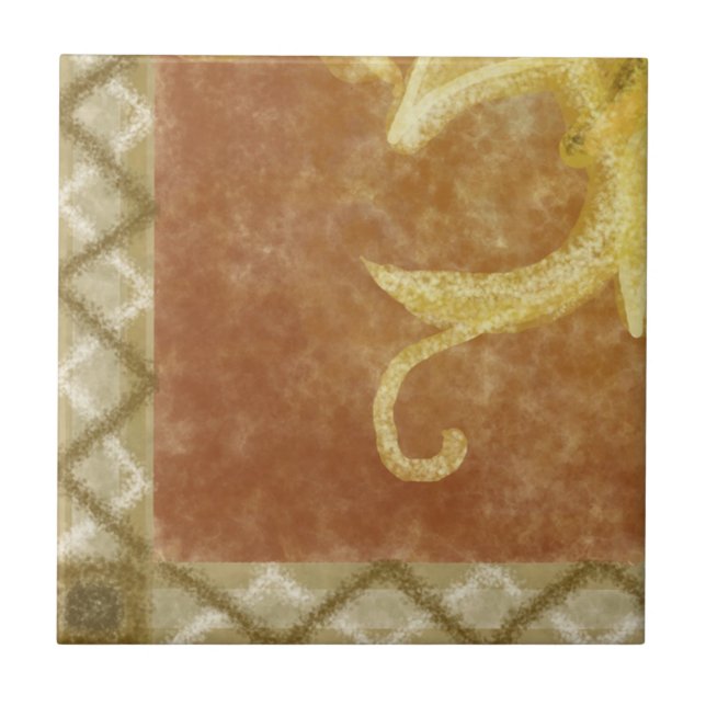 C1 - Sunface Mural, Bottom Left - C1 Tile (Front)