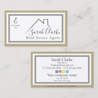 C21 Black Rooftop Business Card