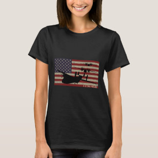 C2 Greyhound Cargo Plane vintages American Flag T-Shirt