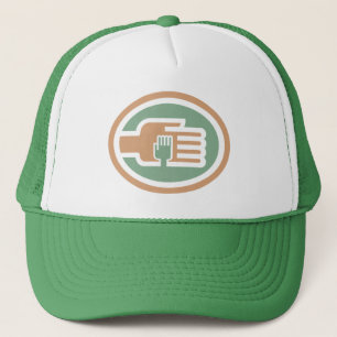 C2B: TRKH Gld&Grn Hat