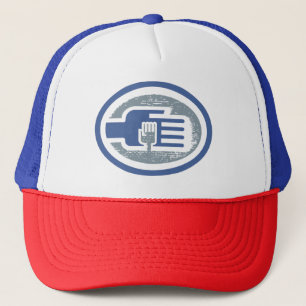 C2B: TRKH RED-BLU Hat