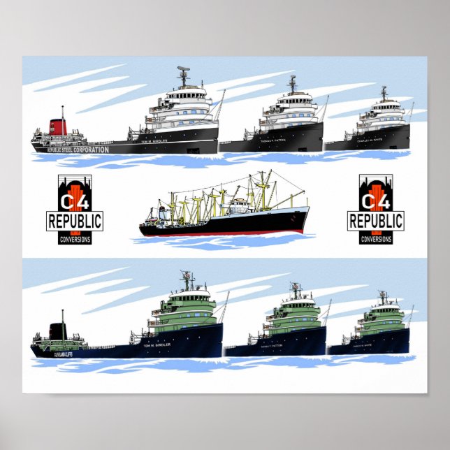 C4 Republic conversions Poster (Front)