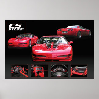 C5 corvette poster