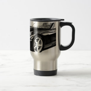 C6 corvette travel mug