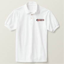 C6VR Logo Embroidered Polo Shirt
