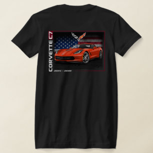 C7 Corvette - T-shirt féminin à 2 faces