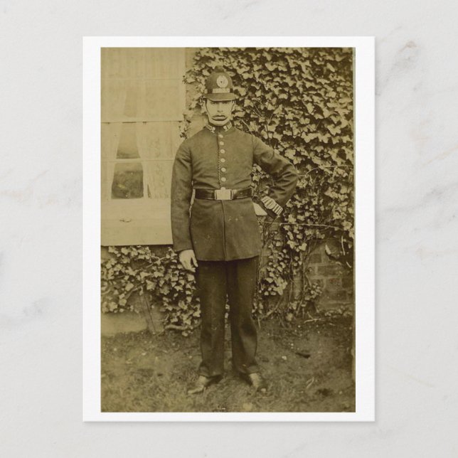 C 123 Liverpool Police 1907 Postcard (Front)