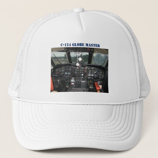 C-124 Globe Master Trucker Hat (Front)