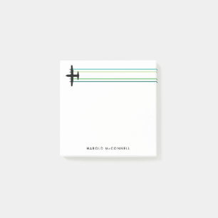C-130 Hercules Aircraft Striped Customize Notepad