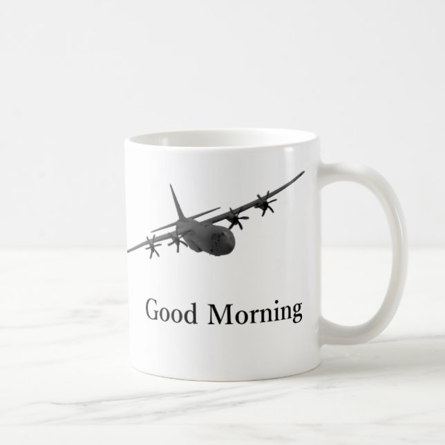 C-130 Hercules Good Morning mug (Right)