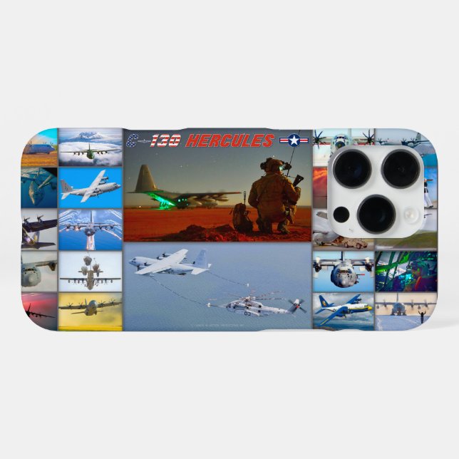 C-130 HERCULES iPhone CASE (Back Horizontal)
