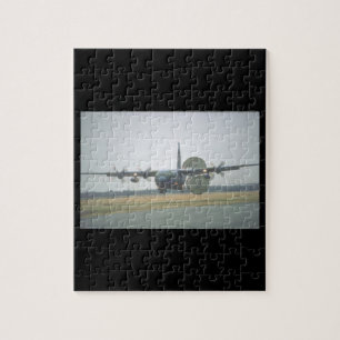 C-130 Hercules LAPES cargo_Military Aircraft Jigsaw Puzzle