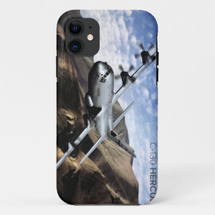 C-130 HERCULES Military Airplane iPhone 11 Case