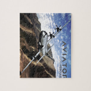 C-130 HERCULES Military Airplane Jigsaw Puzzle