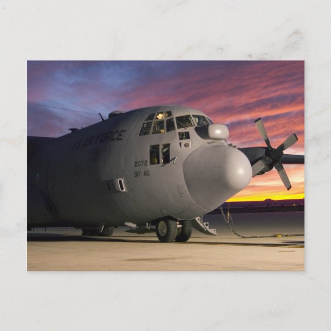 C-130 Hercules Postcard (Front)