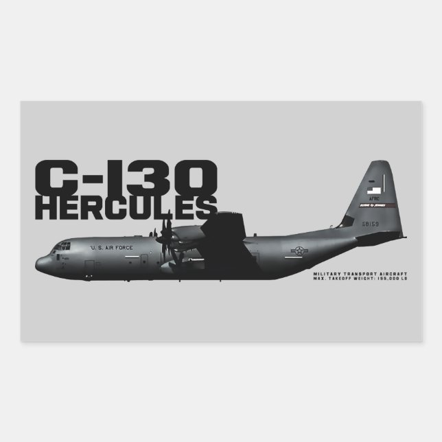 C-130 Hercules Sticker (Front)