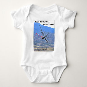 C-130 LOW LEVEL BABY BODYSUIT