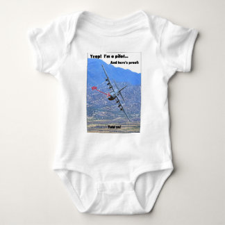C-130 LOW LEVEL BABY BODYSUIT