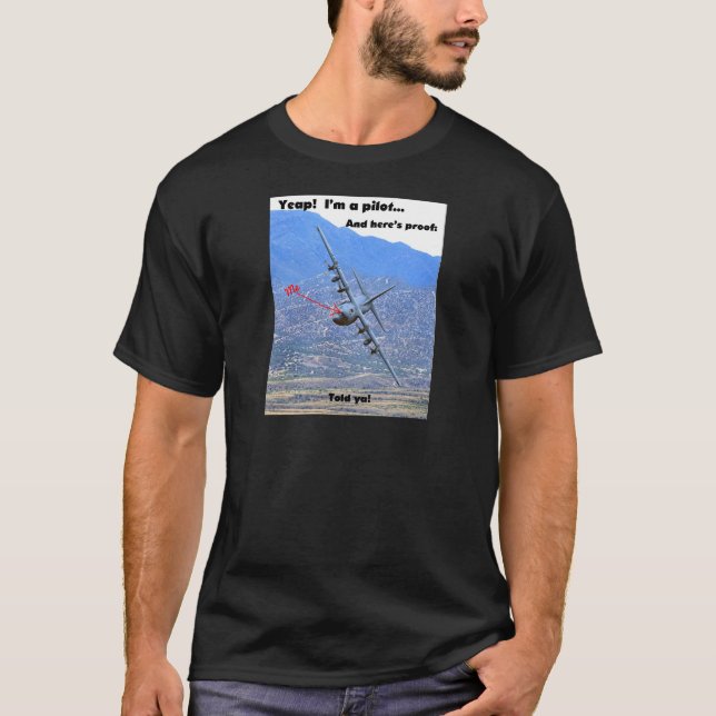 C-130 LOW LEVEL T-Shirt (Front)