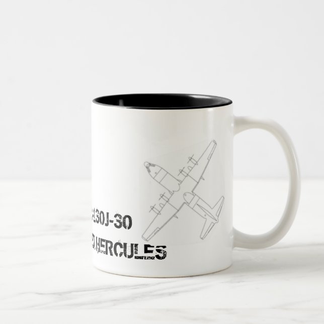 C-130J-30 Hercules Two-Tone Coffee Mug (Right)