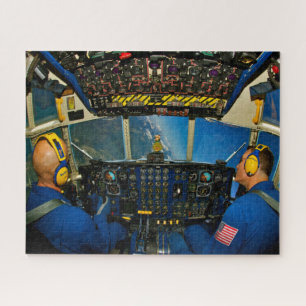 C-130T HERCULES COCKPIT (16x20 INCH) Jigsaw Puzzle