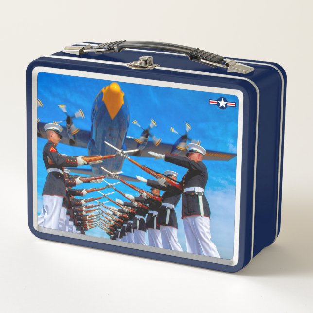 C-130T HERCULES METAL LUNCH BOX (Front)