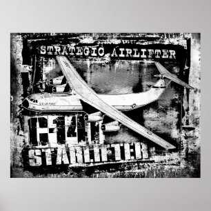 C-141 Starlifter Poster Poster