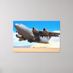 C-17 GLOBEMASTER III 32x48 Canvas Print