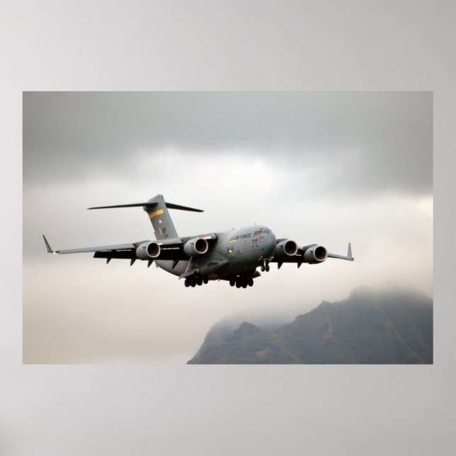 C-17 Globemaster III Aircraft Poster (Front)